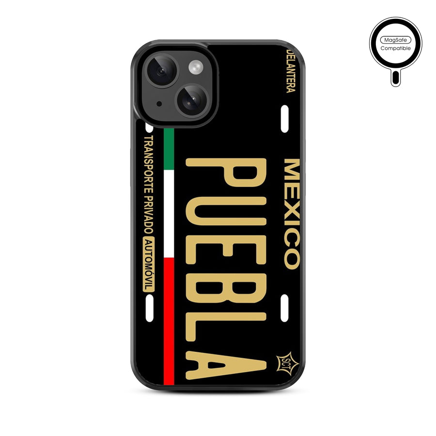MyBat Design Lab Series MagSafe Case for Apple iPhone 17e / 16e / 14 / 13 - Puebla Black - MIP13CSLESMSM077-3.jpg