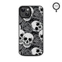MyBat Design Lab Series MagSafe Case for Apple iPhone 17e / 16e / 14 / 13 - Skull Garden - MIP13CSLESMSM081-3.jpg