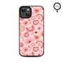 MyBat Design Lab Series MagSafe Case for Apple iPhone 17e / 16e / 14 / 13 - Beaming Love - MIP13CSLESMSM095-3.jpg