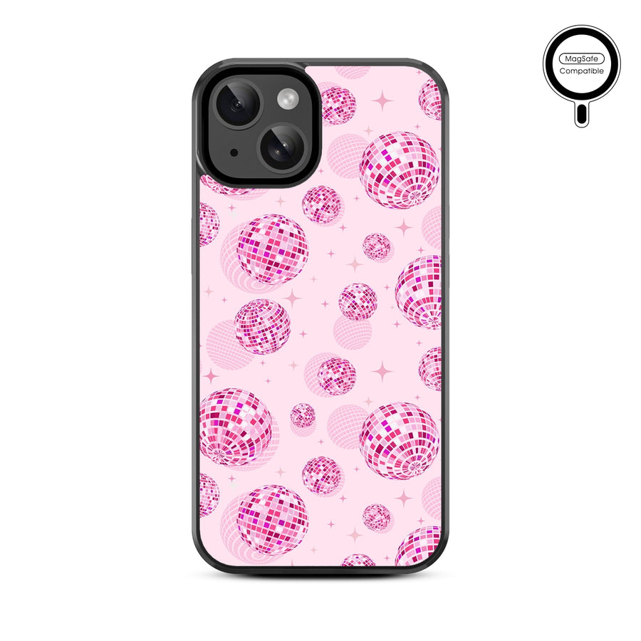 MyBat Design Lab Series MagSafe Case for Apple iPhone 17e / 16e / 14 / 13 - Disco Balls - MIP13CSLESMSM109-3.jpg