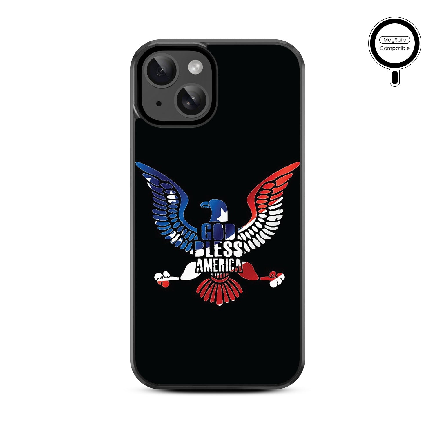MyBat Design Lab Series MagSafe Case for Apple iPhone 17e / 16e / 14 / 13 - God Bless America - MIP13CSLESMSM261-3.jpg
