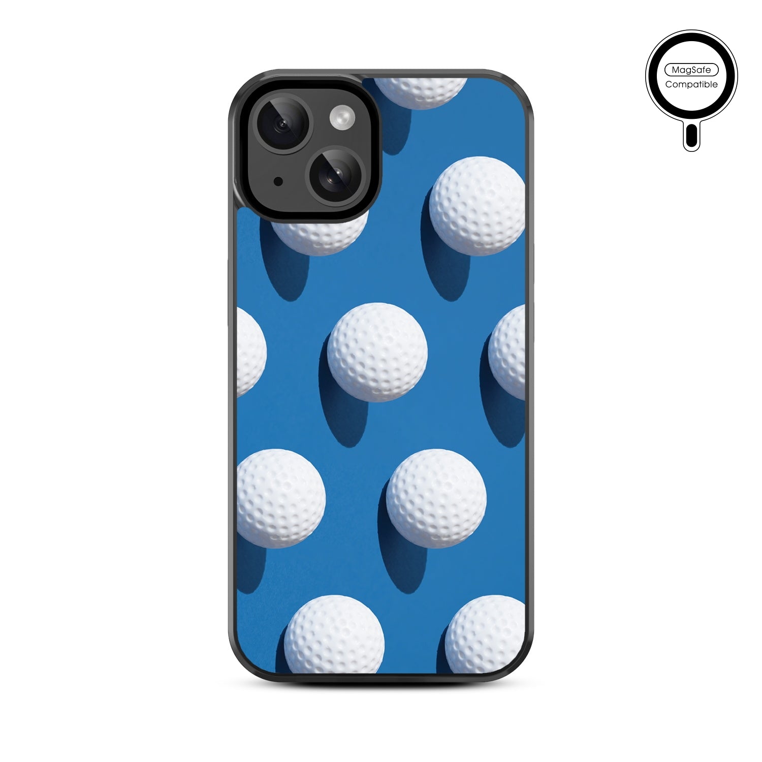 MyBat Design Lab Series MagSafe Case for Apple iPhone 17e / 16e / 14 / 13 - Golf Ball Roll - MIP13CSLESMSM313-3.jpg