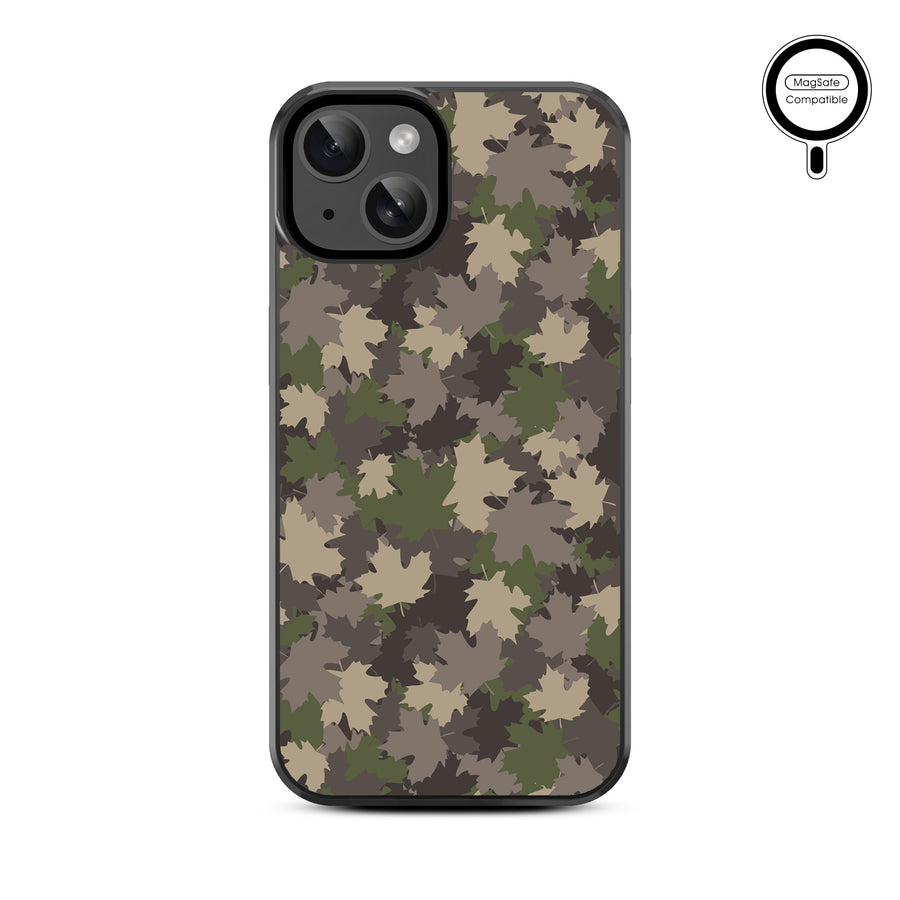 MyBat Design Lab Series MagSafe Case for Apple iPhone 17e / 16e / 14 / 13 - Leaf Camo - MIP13CSLESMSM445-3.jpg