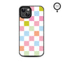 MyBat Design Lab Series MagSafe Case for Apple iPhone 17e / 16e / 14 / 13 - Pastel Check - MIP13CSLESMSM480-3.jpg