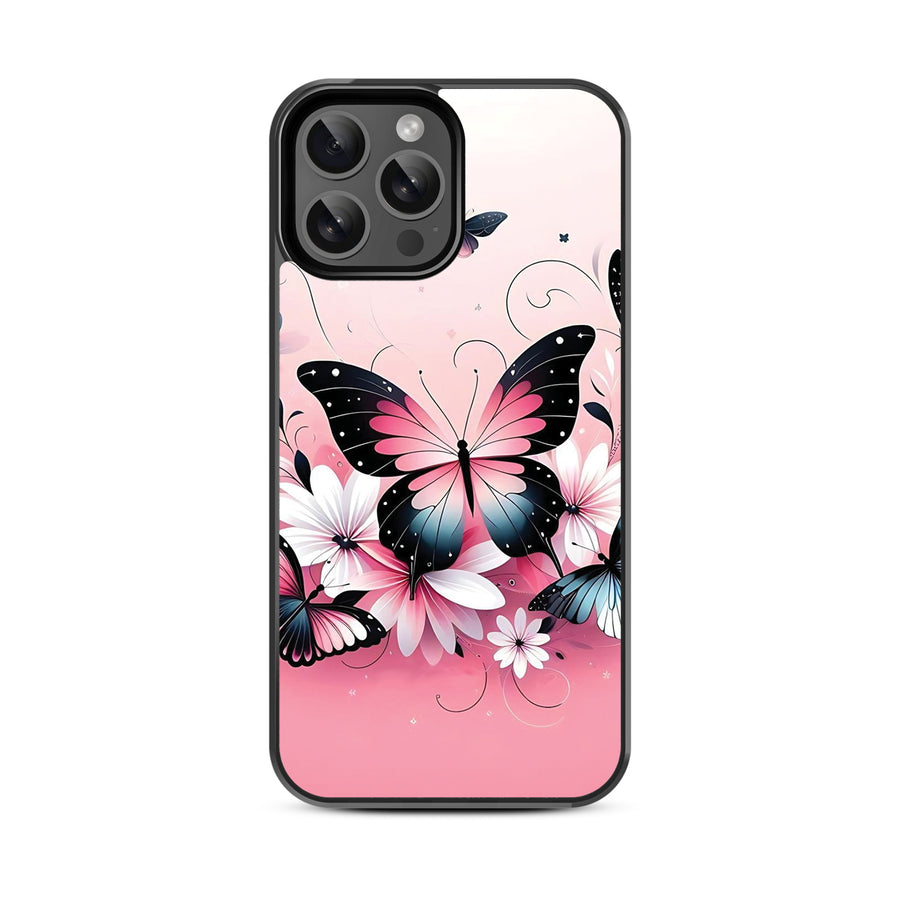 MyBat Design Lab Series Case for Apple iPhone 13 Pro Max (6.7) - Butterfly Bouquet - MIP13PMCSLESM184-3.jpg