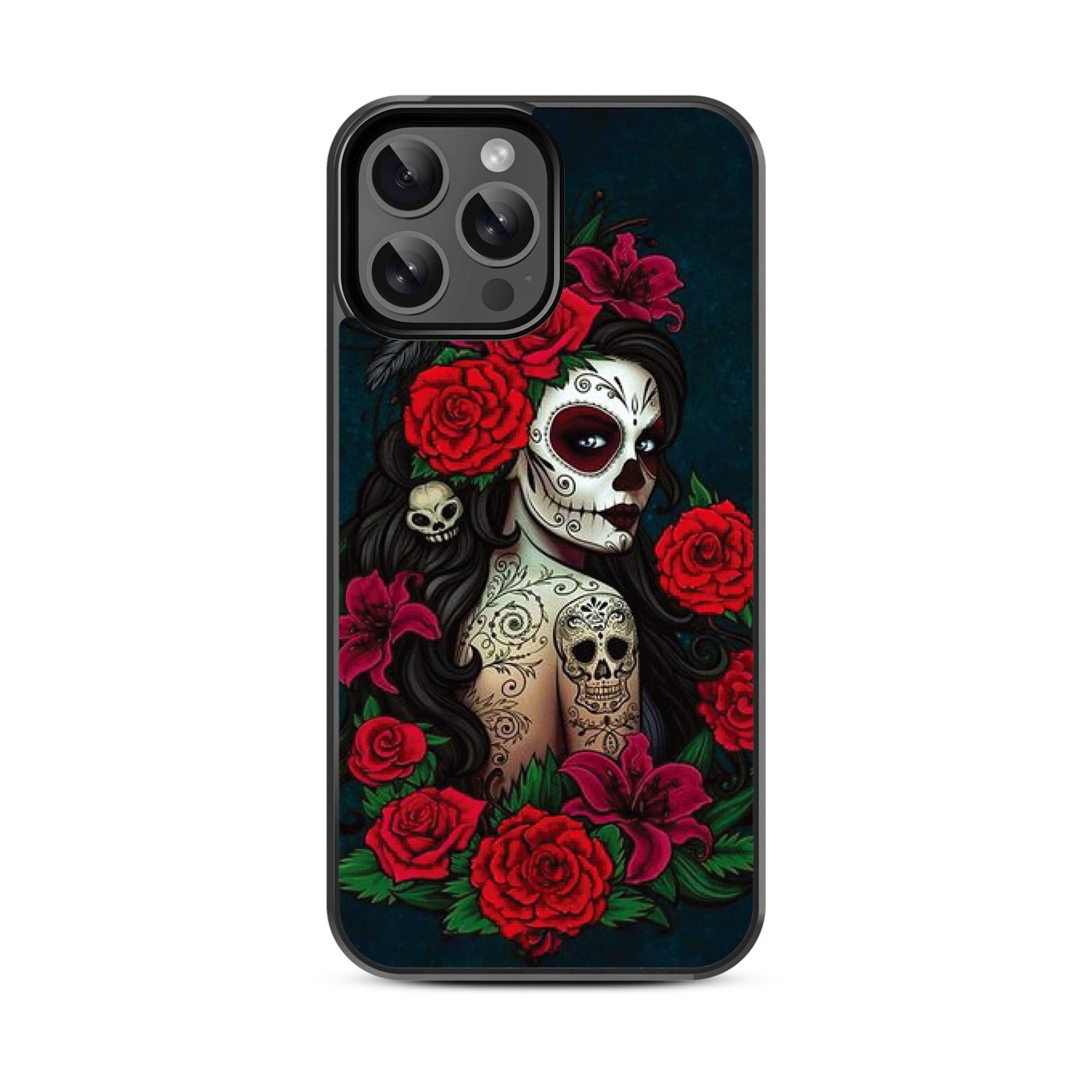 MyBat Design Lab Series Case for Apple iPhone 13 Pro Max (6.7) - Lady Of The Dead - MIP13PMCSLESM189-3.jpg