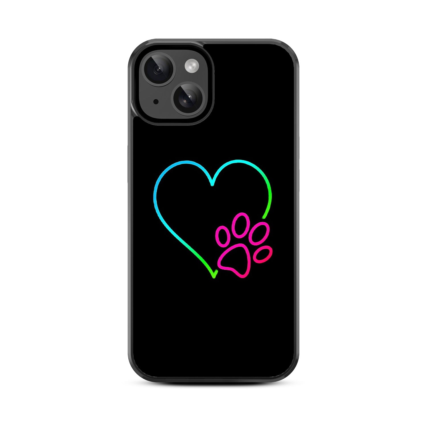 MyBat Design Lab Series Case for Apple iPhone 17e / 16e / 14 / 13 - Puppy Love - MIP14CSLESM023-3.jpg