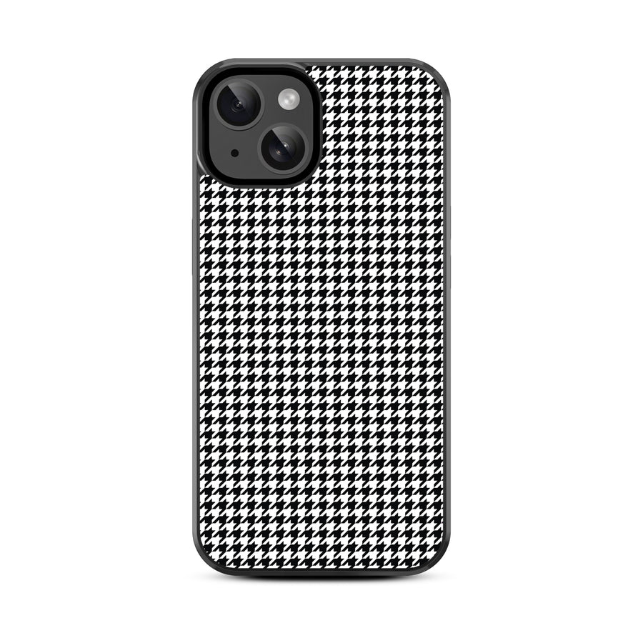 MyBat Design Lab Series Case for Apple iPhone 17e / 16e / 14 / 13 - Classic Houndstooth - MIP14CSLESM215-3.jpg