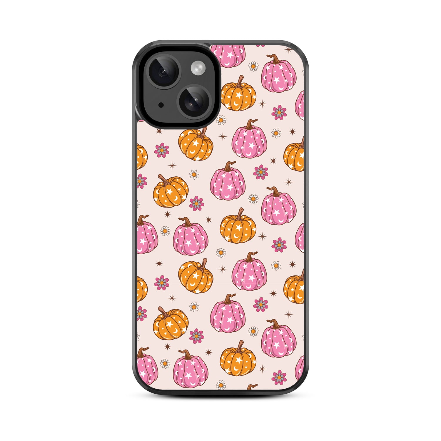 MyBat Design Lab Series Case for Apple iPhone 17e / 16e / 14 / 13 - Groovy Pumpkin Patch - MIP14CSLESM222-3.jpg