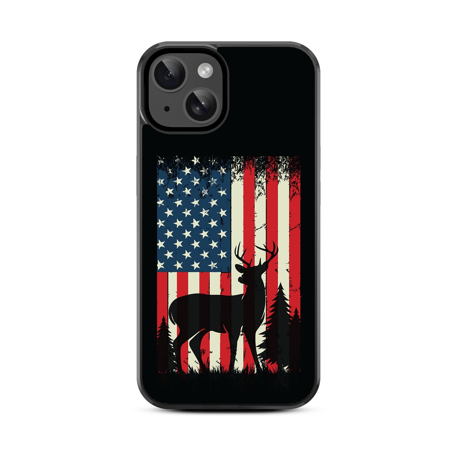 MyBat Design Lab Series Case for Apple iPhone 17e / 16e / 14 / 13 - Stars, Stripes and Stags - MIP14CSLESM319-3.jpg