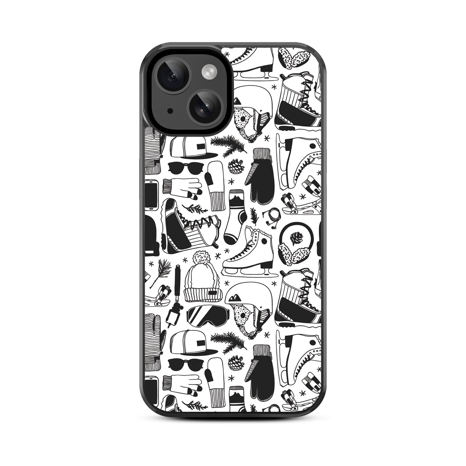 MyBat Design Lab Series Case for Apple iPhone 17e / 16e / 14 / 13 - Hit the Slopes - MIP14CSLESM325-3.jpg