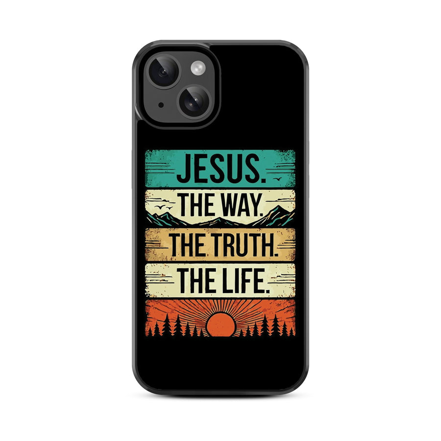 MyBat Design Lab Series Case for Apple iPhone 17e / 16e / 14 / 13  - Jesus - MIP14CSLESM351-3.jpg