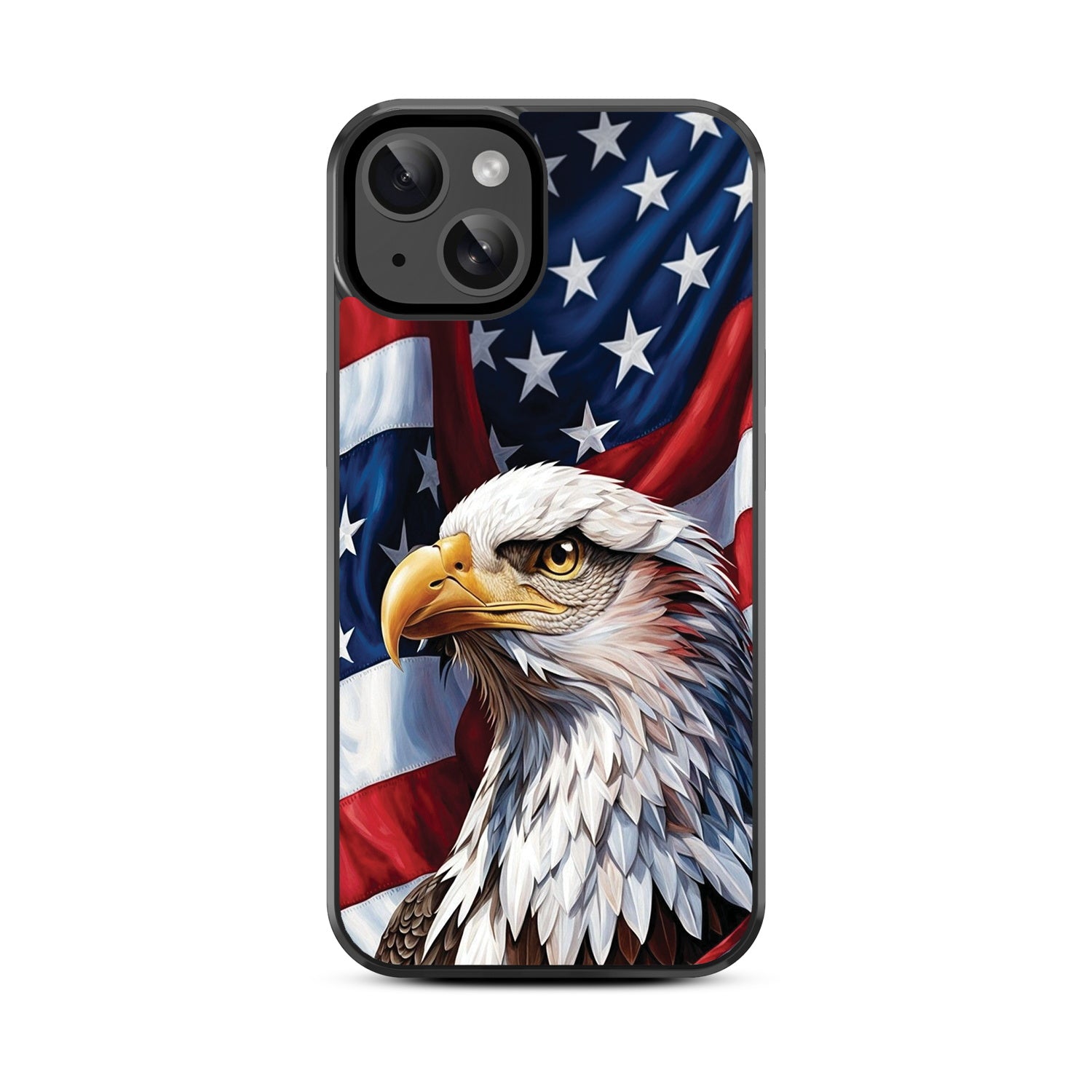 MyBat Design Lab Series Case for Apple iPhone 17e / 16e / 14 / 13  - Proud American Eagle - MIP14CSLESM362-3.jpg
