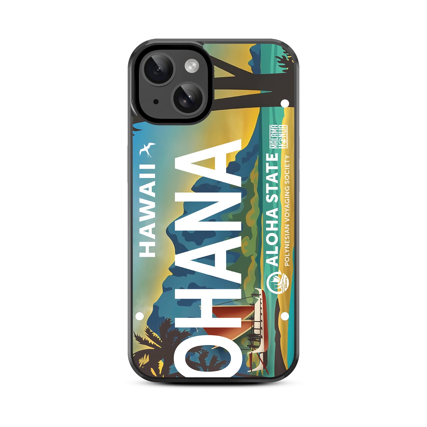 MyBat Design Lab Series Case for Apple iPhone 17e / 16e / 14 / 13  - Ohana Plate - MIP14CSLESM395-3.jpg