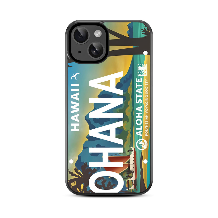 MyBat Design Lab Series Case for Apple iPhone 17e / 16e / 14 / 13  - Ohana Plate - MIP14CSLESM395-3.jpg