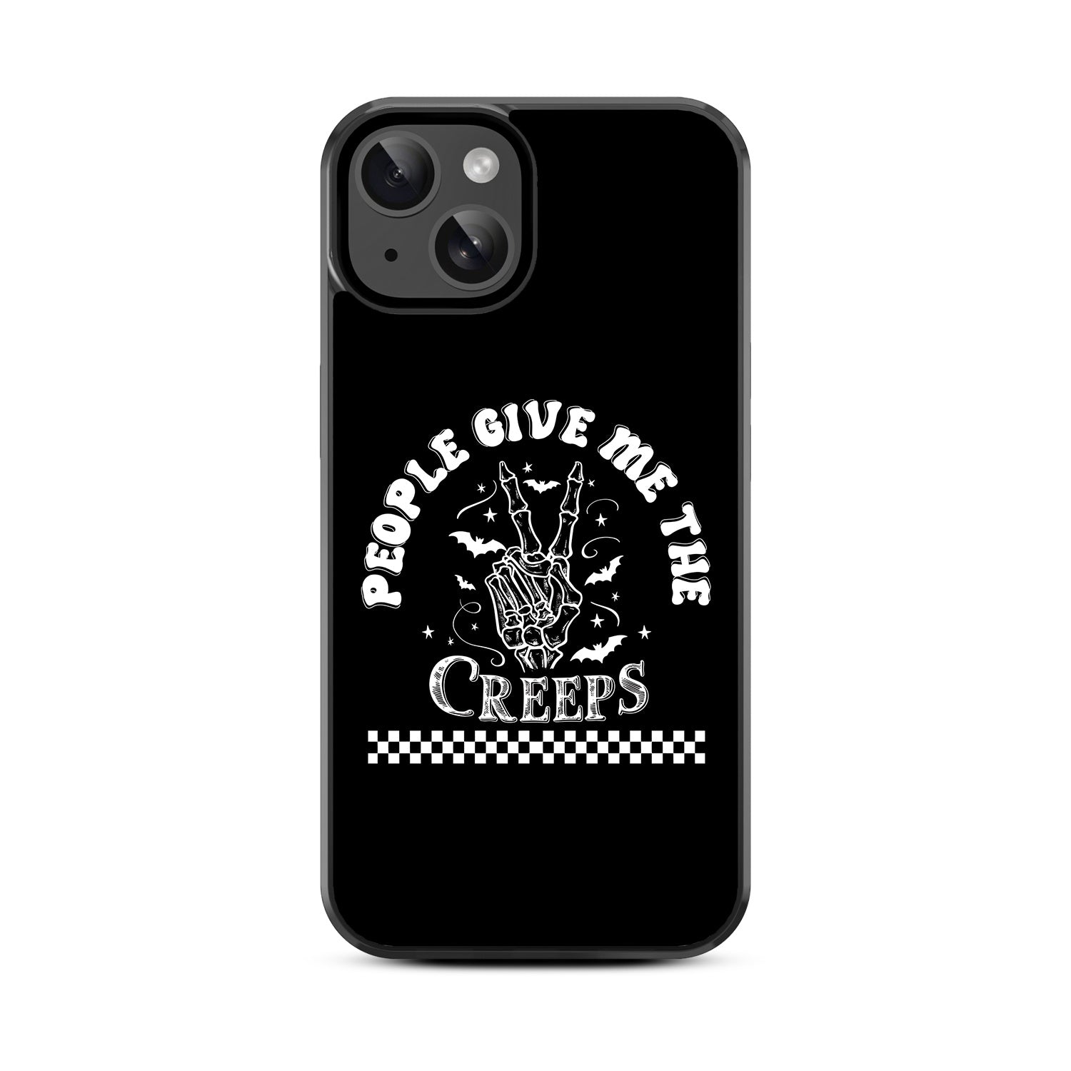 MyBat Design Lab Series Case for Apple iPhone 17e / 16e / 14 / 13  - The Creeps - MIP14CSLESM398-3.jpg