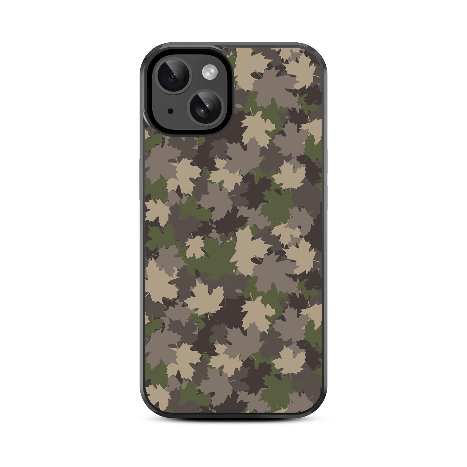 MyBat Design Lab Series Case for Apple iPhone 17e / 16e / 14 / 13  - Leaf Camo - MIP14CSLESM445-3.jpg