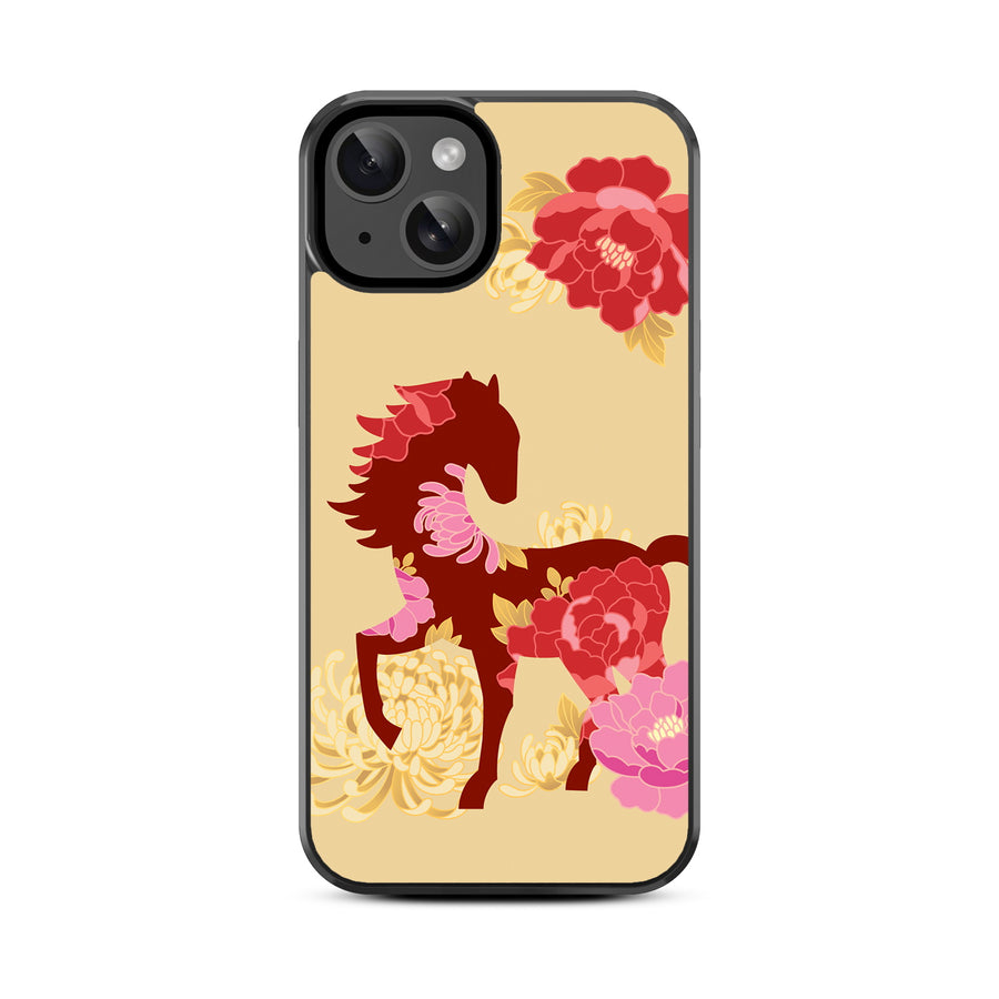 MyBat Design Lab Series Case for Apple iPhone 17e / 16e / 14 / 13 - Peony Pedigree - MIP14CSLESM464-3.jpg