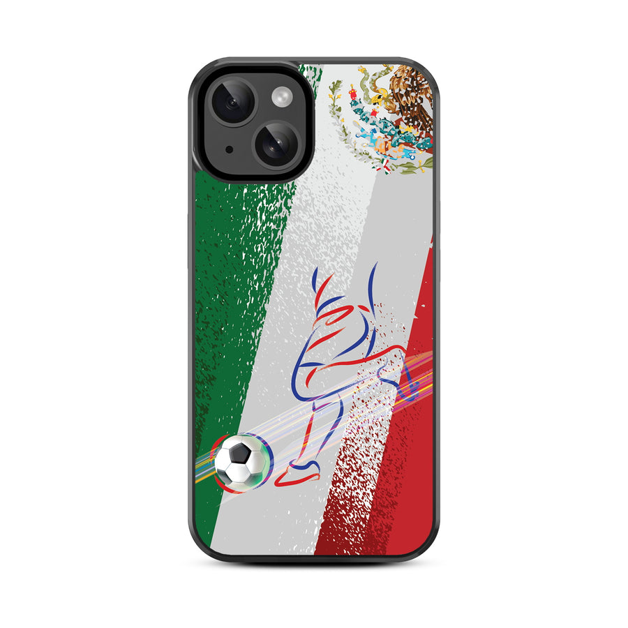 MyBat Design Lab Series Case for Apple iPhone 17e / 16e / 14 / 13 – Mexico Soccer - MIP14CSLESM507-3.jpg