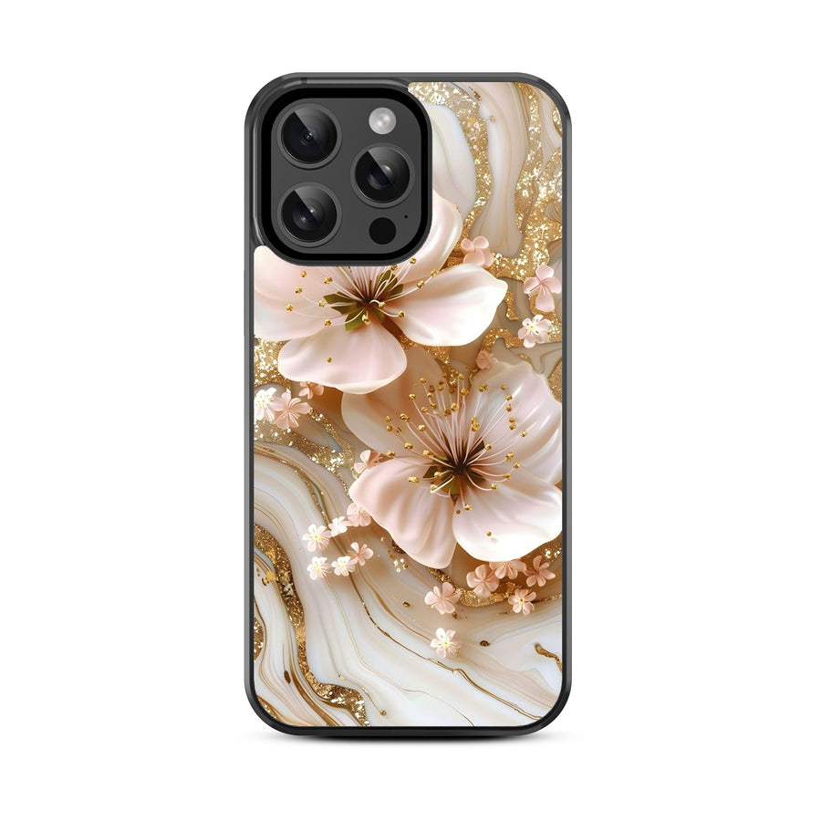 MyBat Design Lab Series Case for Apple iPhone 14 Pro (6.1) - Golden Petal Glow - MIP14PCSLESM186-3.jpg
