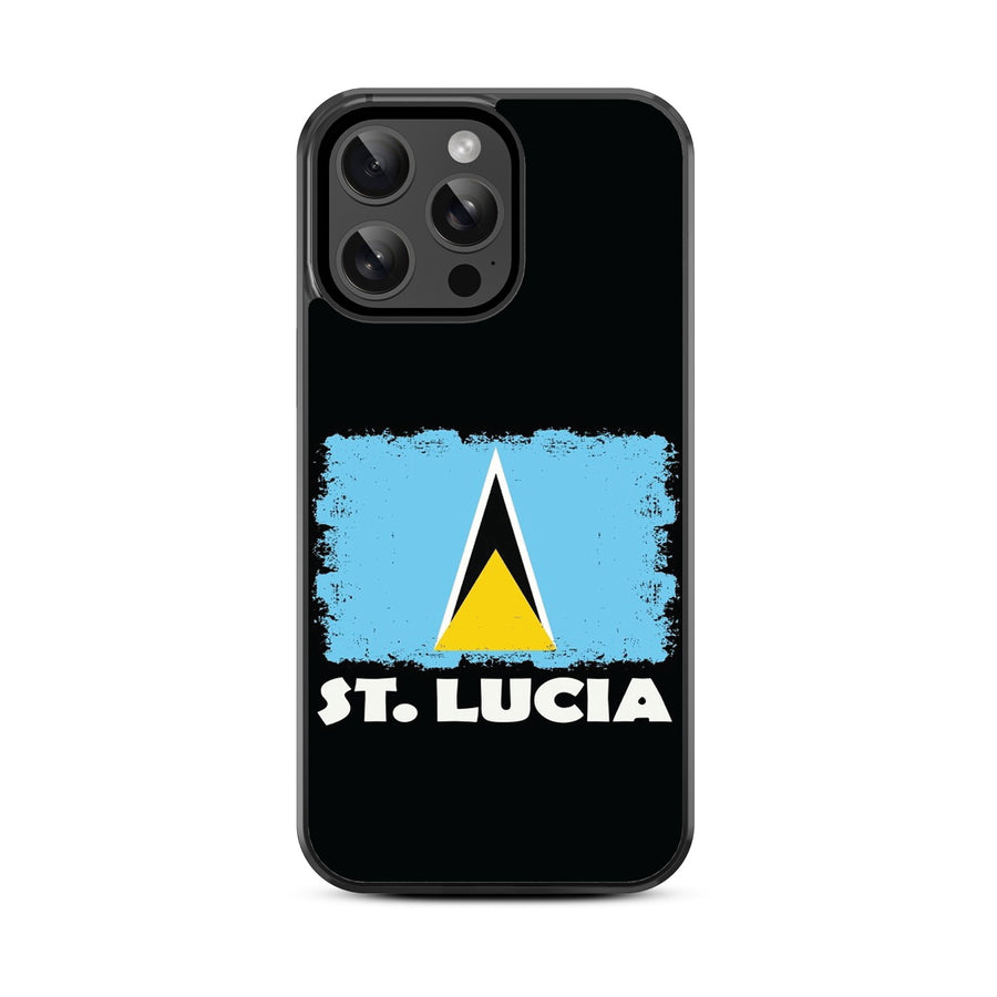 MyBat Design Lab Series Case for Apple iPhone 14 Pro (6.1) - St. Lucia Flag - MIP14PCSLESM262-3.jpg