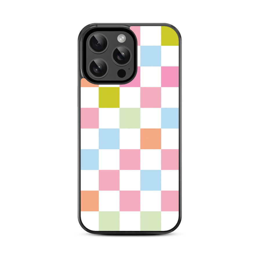 MyBat Design Lab Series Case for Apple iPhone 14 Pro - Pastel Check - MIP14PCSLESM480-3.jpg