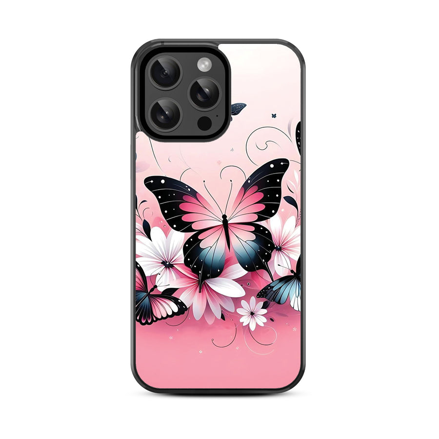 MyBat Design Lab Series Case for Apple iPhone 14 Pro Max (6.7) - Butterfly Bouquet - MIP14PMCSLESM184-3.jpg