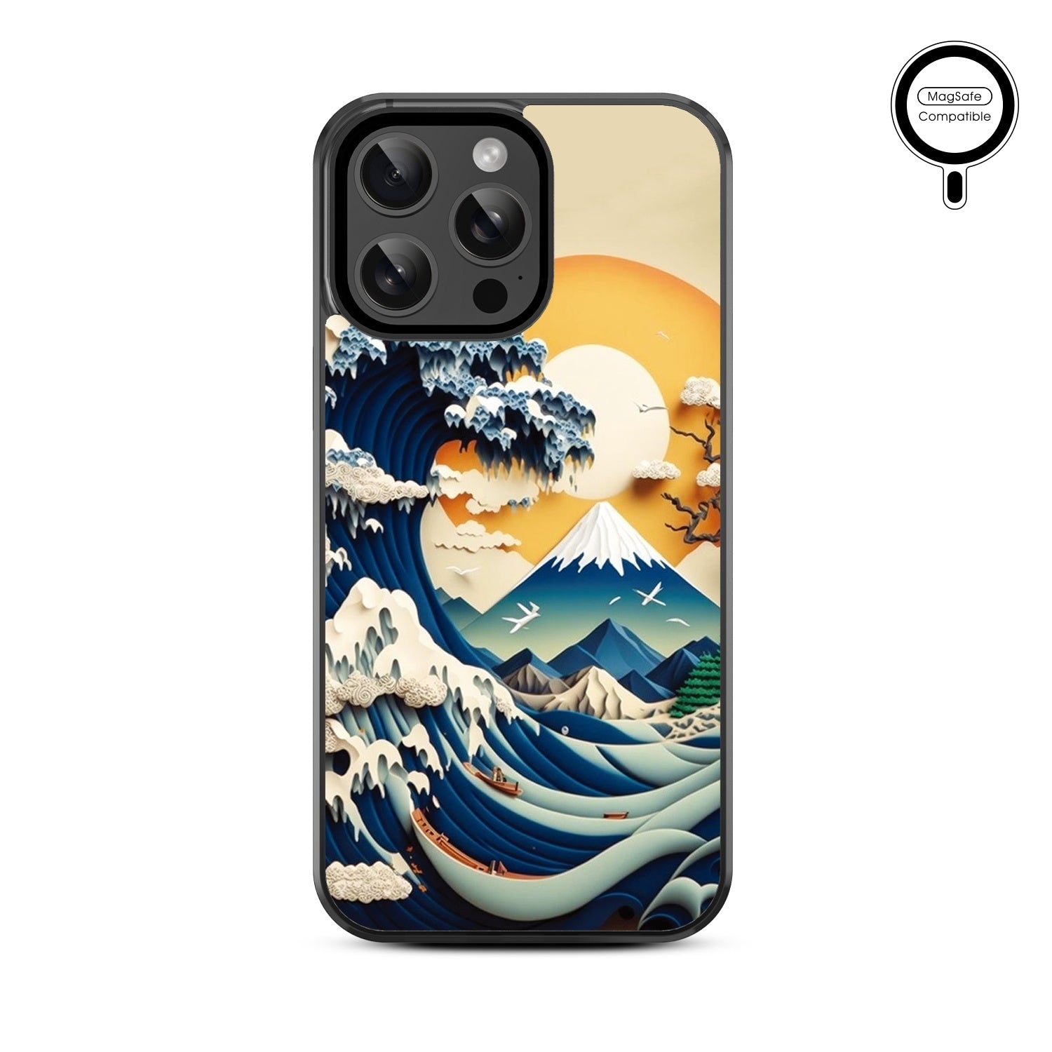 MyBat Design Lab Series MagSafe Case for Apple iPhone 14 Pro Max (6.7) - The Great Wave - MIP14PMCSLESMSM177-3.jpg