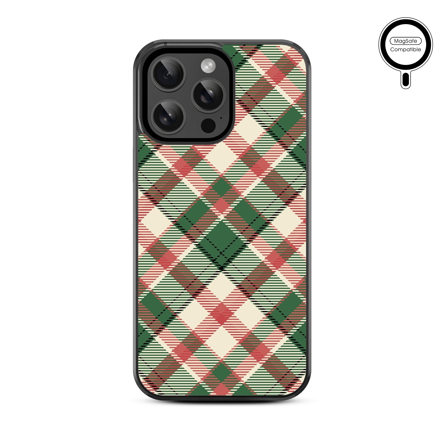 MyBat Design Lab Series MagSafe Case for Apple iPhone 14 Pro Max (6.7) - Rustic Plaid - MIP14PMCSLESMSM293-3.jpg