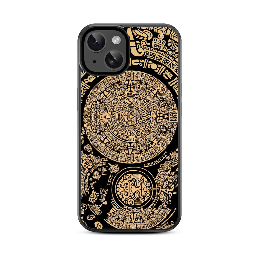 MyBat Design Lab Series Case for Apple iPhone 15 (6.1) - Mayan Calendar - MIP15CSLESM052-3.jpg