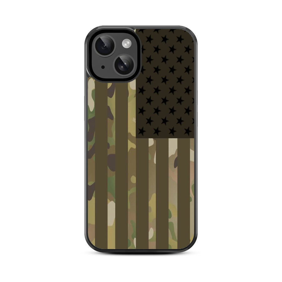 MyBat Design Lab Series Case for Apple iPhone 15 (6.1) - Military Camouflage American Flag - MIP15CSLESM054-3.jpg