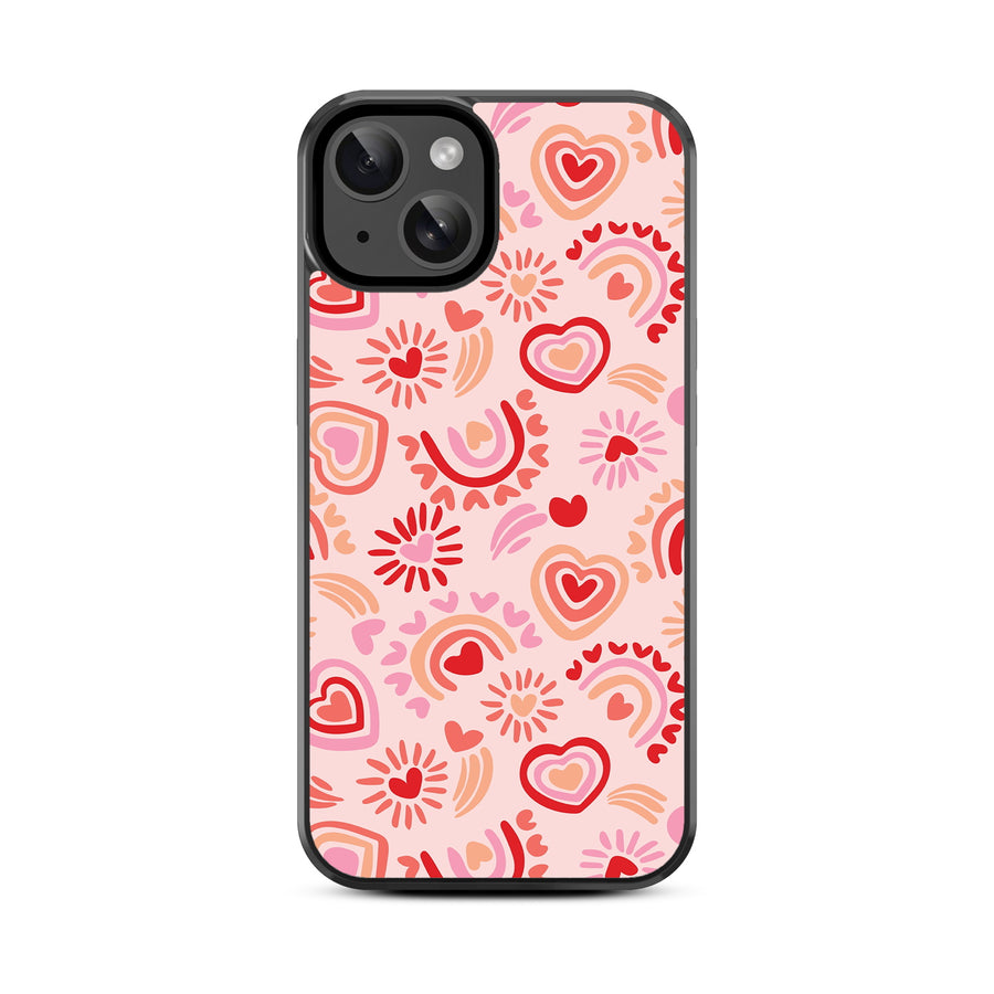MyBat Design Lab Series Case for Apple iPhone 15 (6.1) - Beaming Love - MIP15CSLESM095-3.jpg
