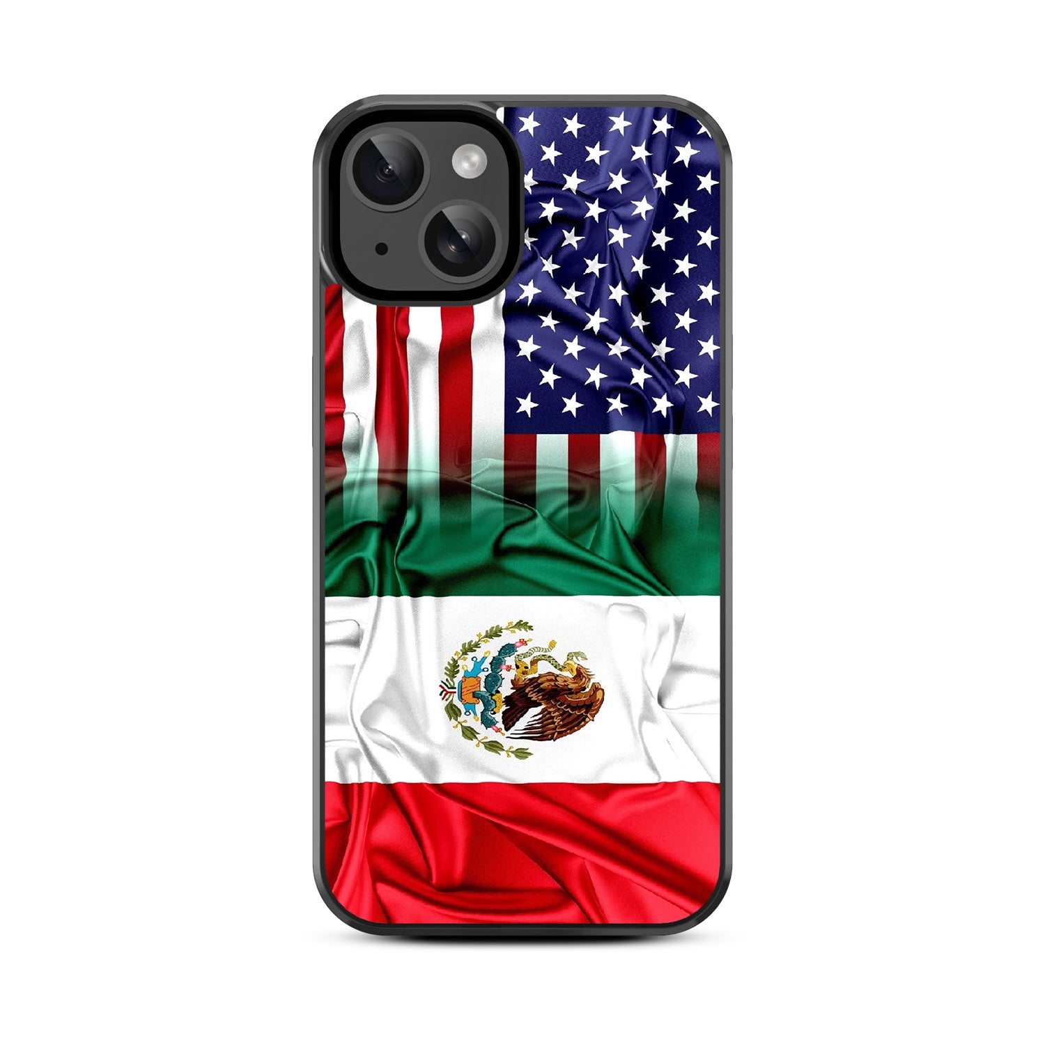 MyBat Design Lab Series Case for Apple iPhone 15 – Mexican-American Flag - MIP15CSLESM168-3.jpg