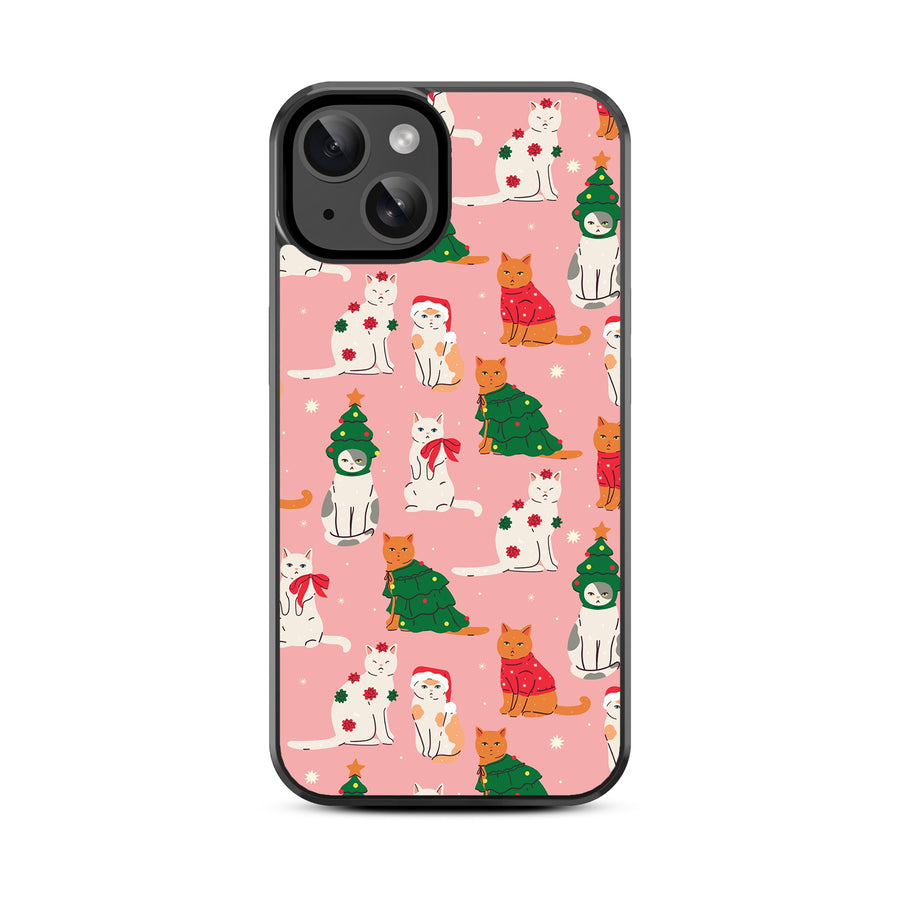 MyBat Design Lab Series Case for Apple iPhone 15 (6.1) - Meowy Christmas - MIP15CSLESM286-3.jpg