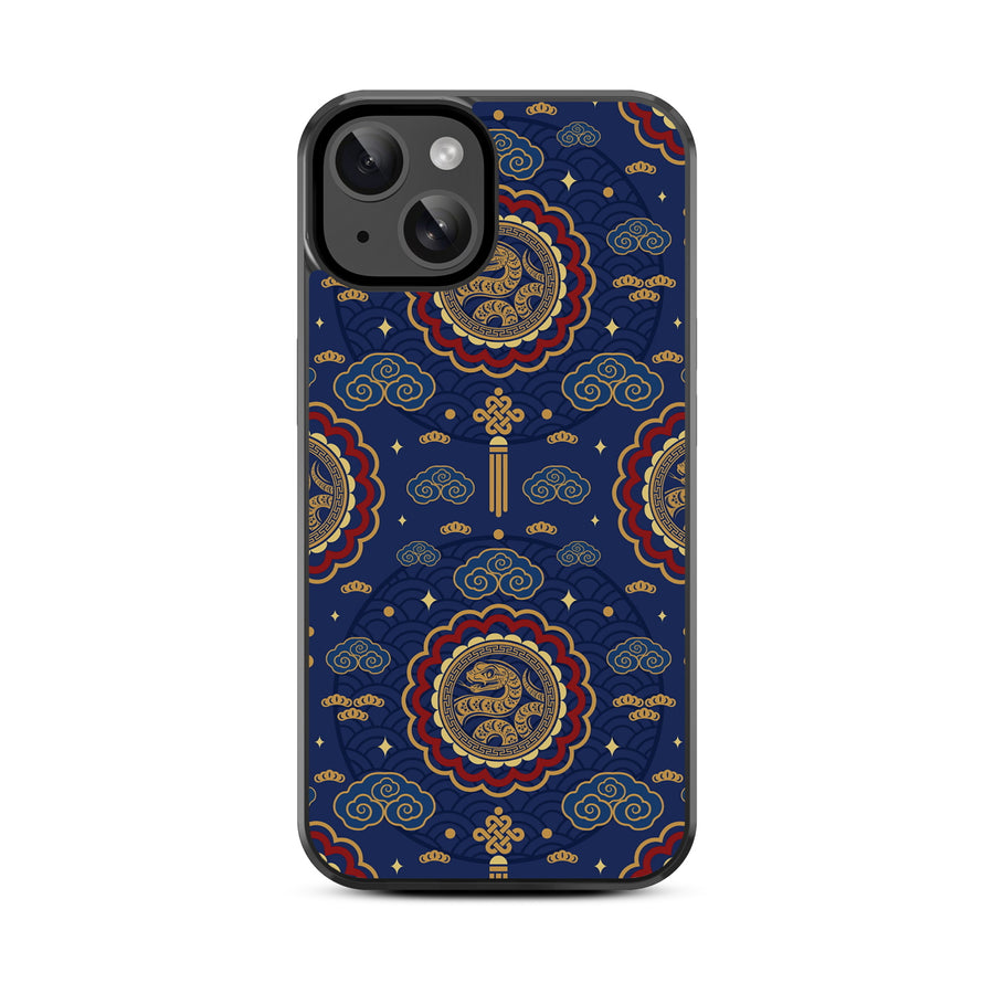 MyBat Design Lab Series Case for Apple iPhone 15 (6.1) - Wisdom of the Snake - MIP15CSLESM318-3.jpg