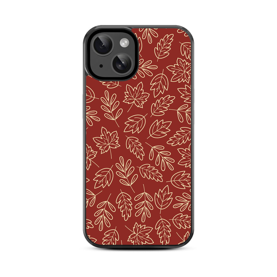 MyBat Design Lab Series Case for Apple iPhone 15 (6.1) - Leaf Lines - MIP15CSLESM429-3.jpg