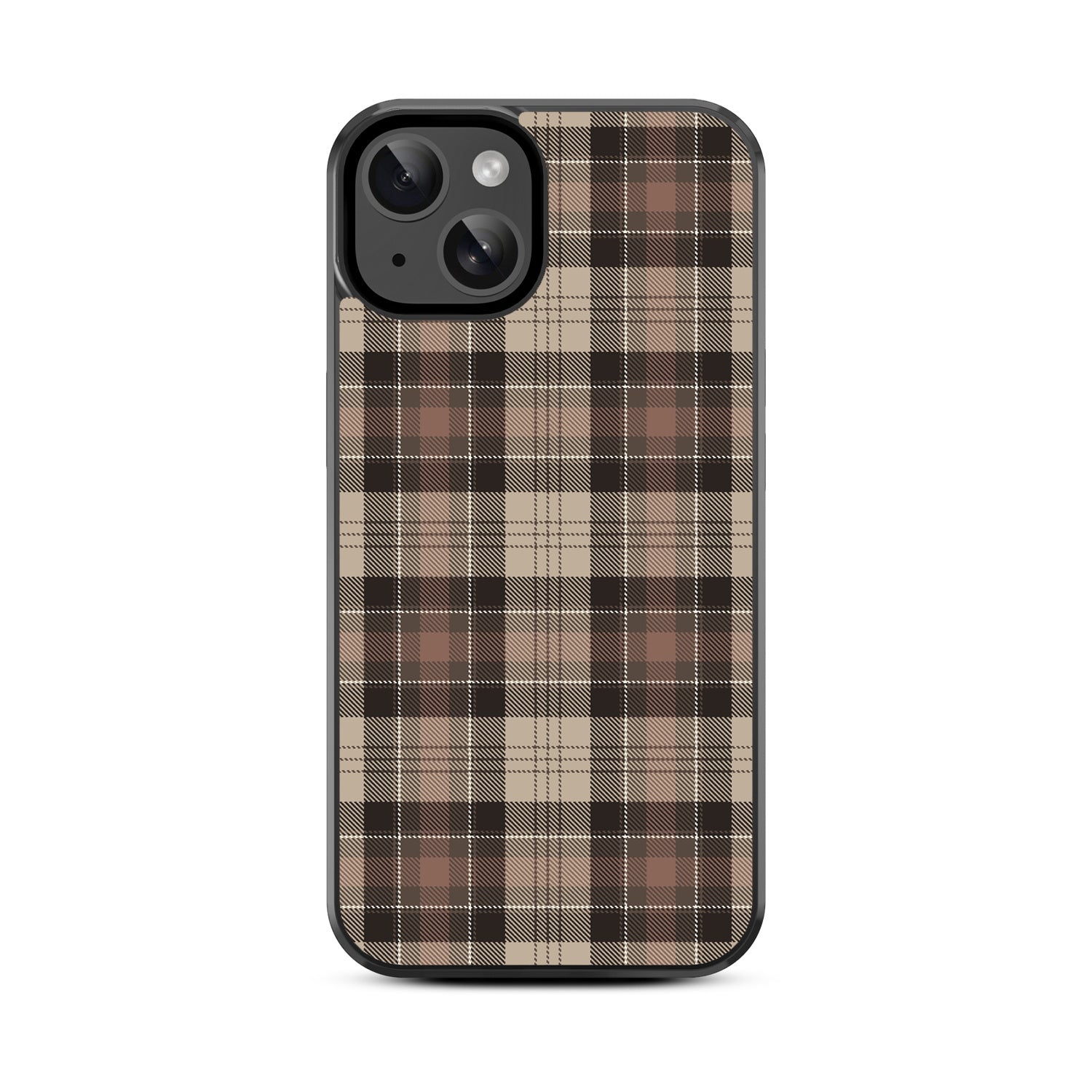 MyBat Design Lab Series Case for Apple iPhone 15 (6.1) - Mocha Flannel - MIP15CSLESM431-3.jpg