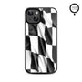 MyBat Design Lab Series MagSafe Case for Apple iPhone 15 (6.1) - Racing Flag - MIP15CSLESMSM040-3.jpg