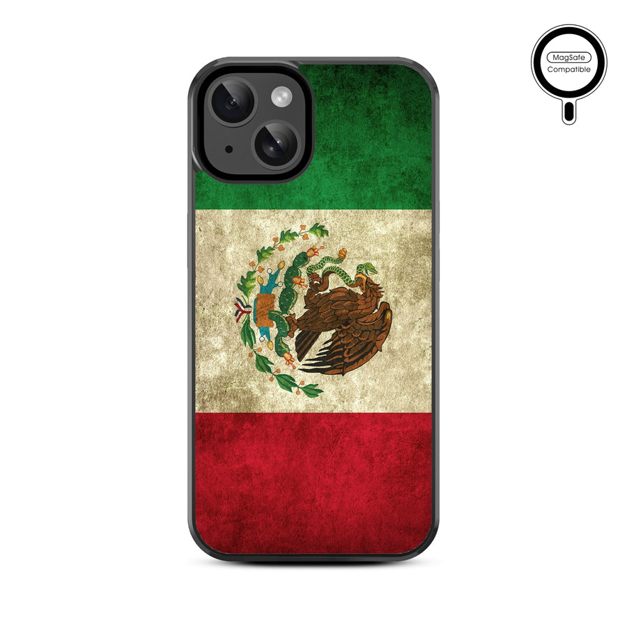 MyBat Design Lab Series MagSafe Case for Apple iPhone 15 (6.1) - Mexican Flag - MIP15CSLESMSM046-3.jpg