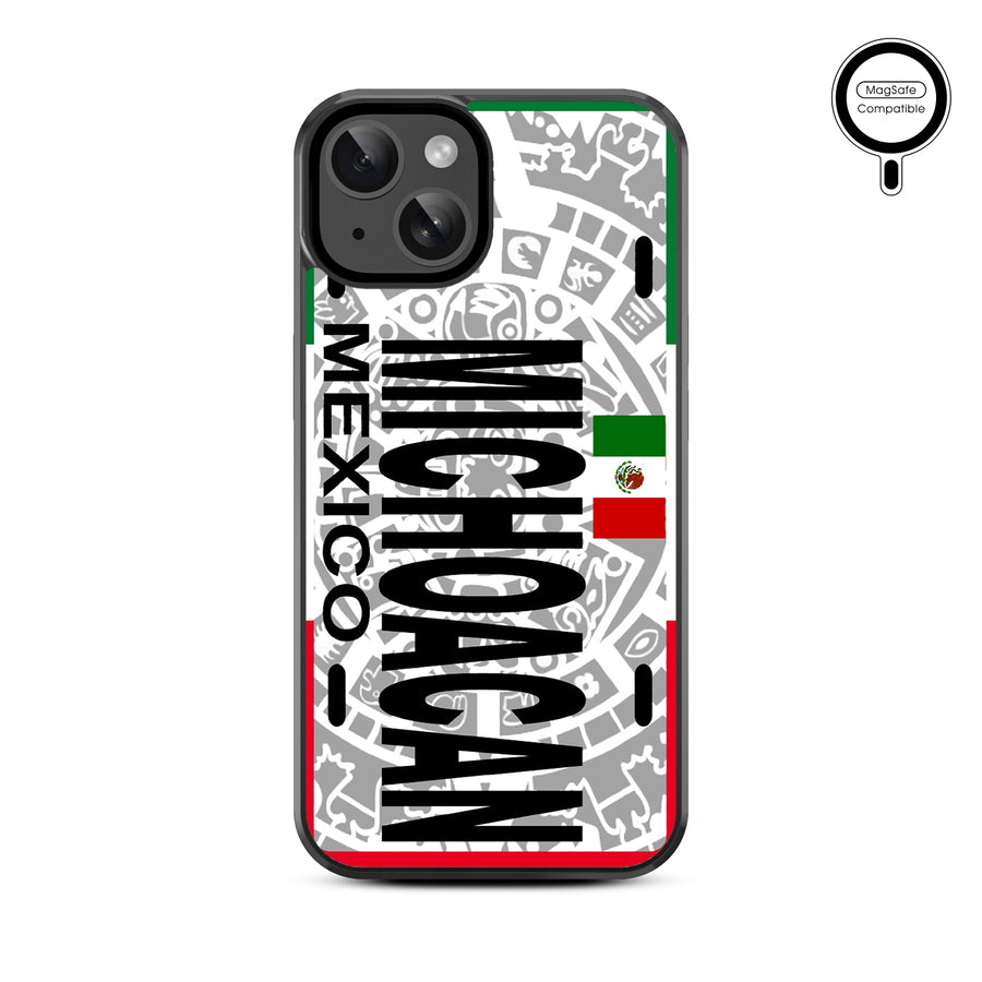 MyBat Design Lab Series MagSafe Case for Apple iPhone 15 (6.1) - Michoacan Azteca - MIP15CSLESMSM071-3.jpg