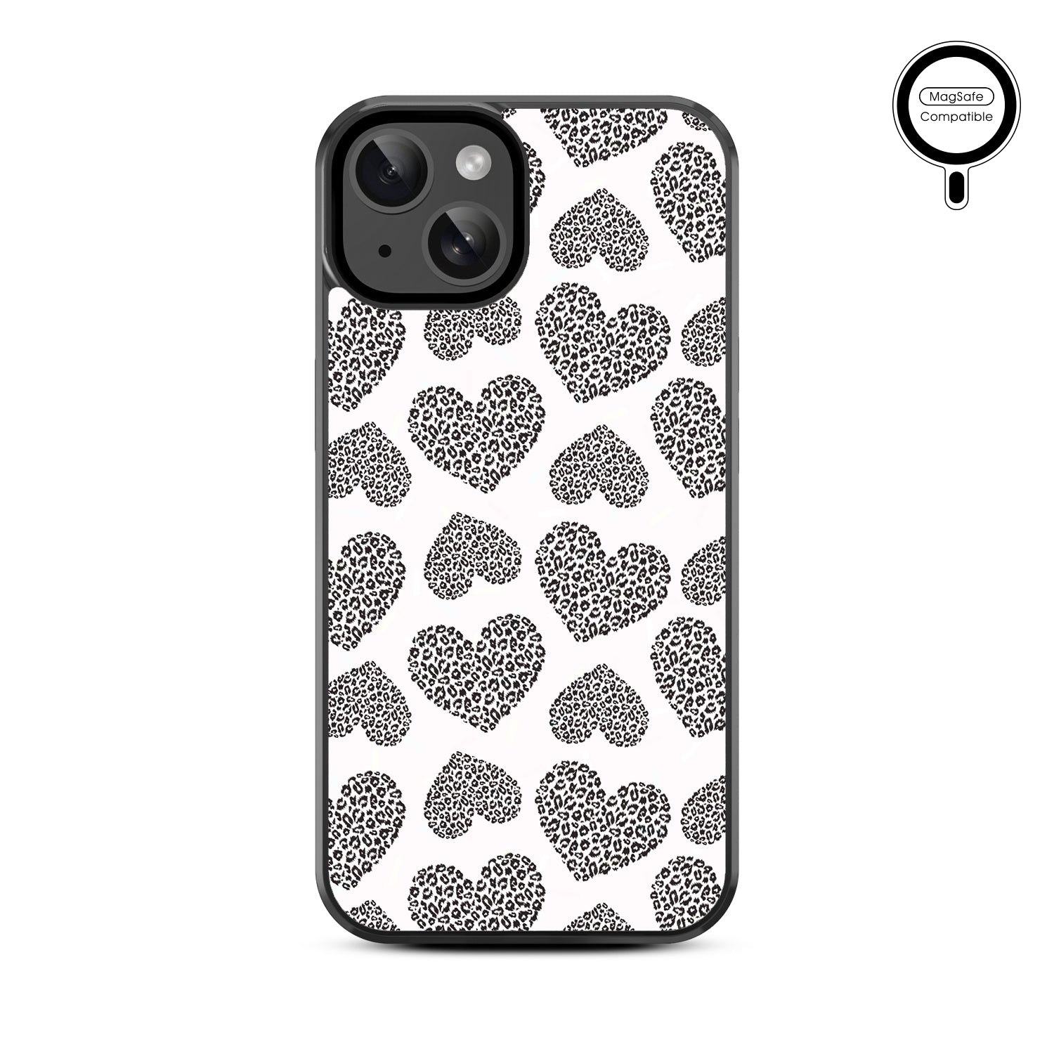 MyBat Design Lab Series MagSafe Case for Apple iPhone 15 (6.1) - Leopard Print Hearts - MIP15CSLESMSM098-3.jpg