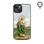 MyBat Design Lab Series MagSafe Case for Apple iPhone 15 (6.1) - Saint Judas - MIP15CSLESMSM138-3.jpg