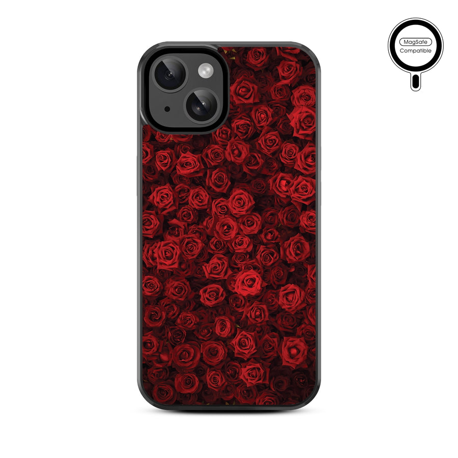 MyBat Design Lab Series MagSafe Case for Apple iPhone 15 (6.1) - Red Roses - MIP15CSLESMSM343-3.jpg