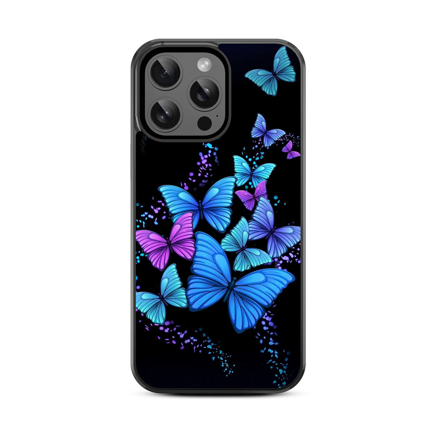 MyBat Design Lab Series Case for Apple iPhone 15 Pro (6.1) - Butterfly Night - MIP15PCSLESM021-3.jpg