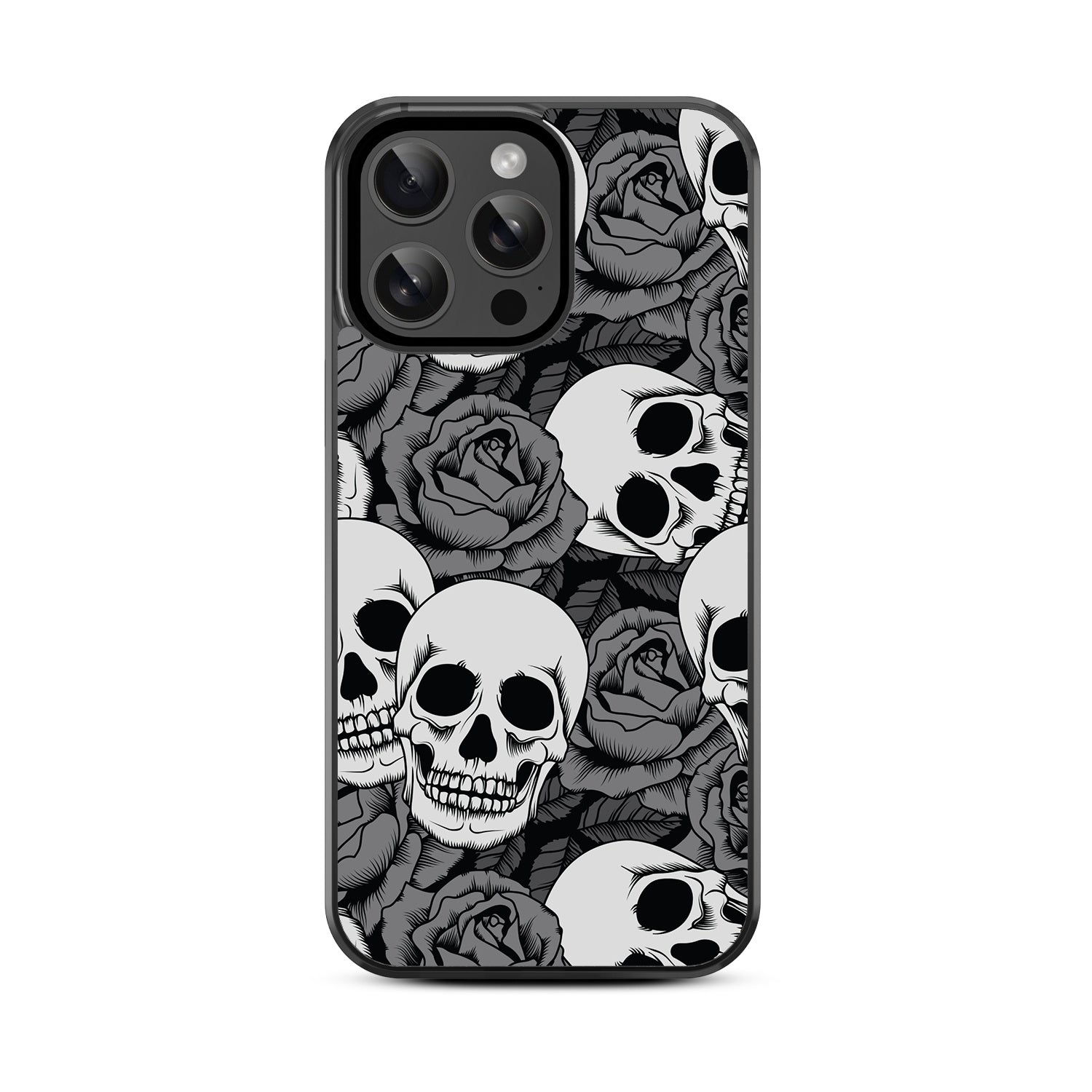 MyBat Design Lab Series Case for Apple iPhone 15 Pro (6.1) - Skull Garden - MIP15PCSLESM081-3.jpg