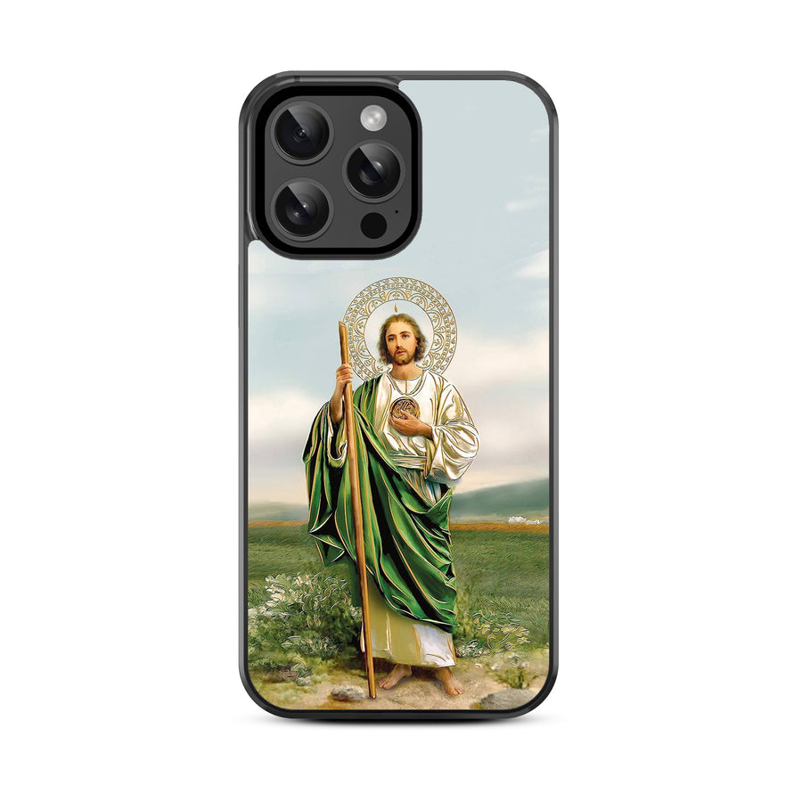MyBat Design Lab Series Case for Apple iPhone 15 Pro (6.1) - Saint Judas - MIP15PCSLESM138-3.jpg