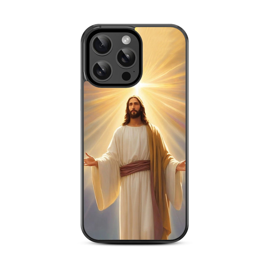 MyBat Design Lab Series Case for Apple iPhone 15 Pro (6.1) - Christ the Light - MIP15PCSLESM196-3.jpg