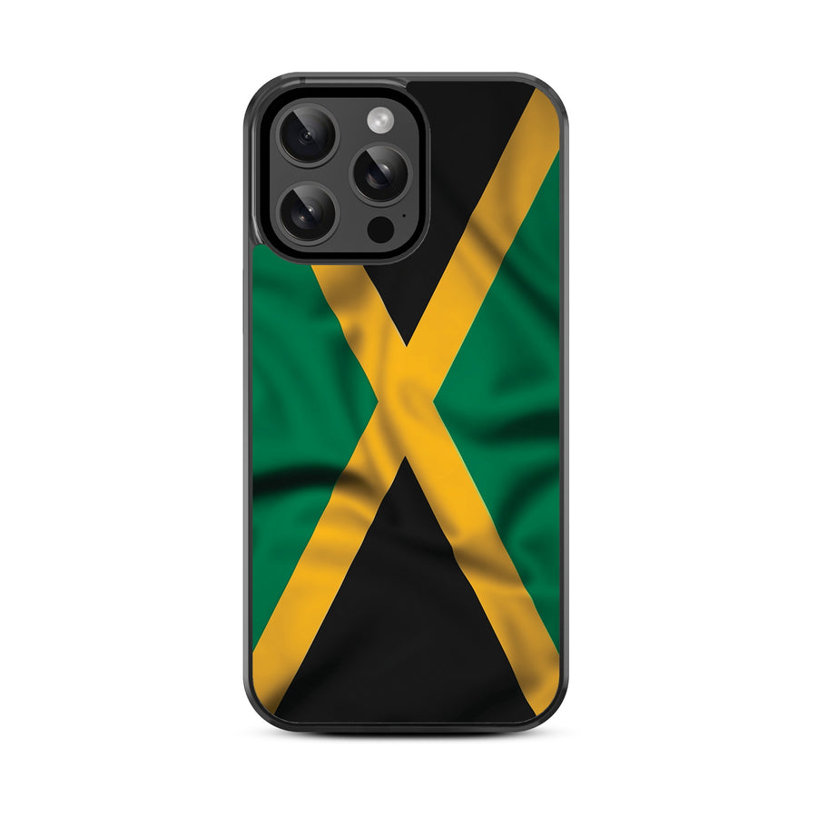MyBat Design Lab Series Case for Apple iPhone 15 Pro (6.1) - Jamaica Flag - MIP15PCSLESM310-3.jpg