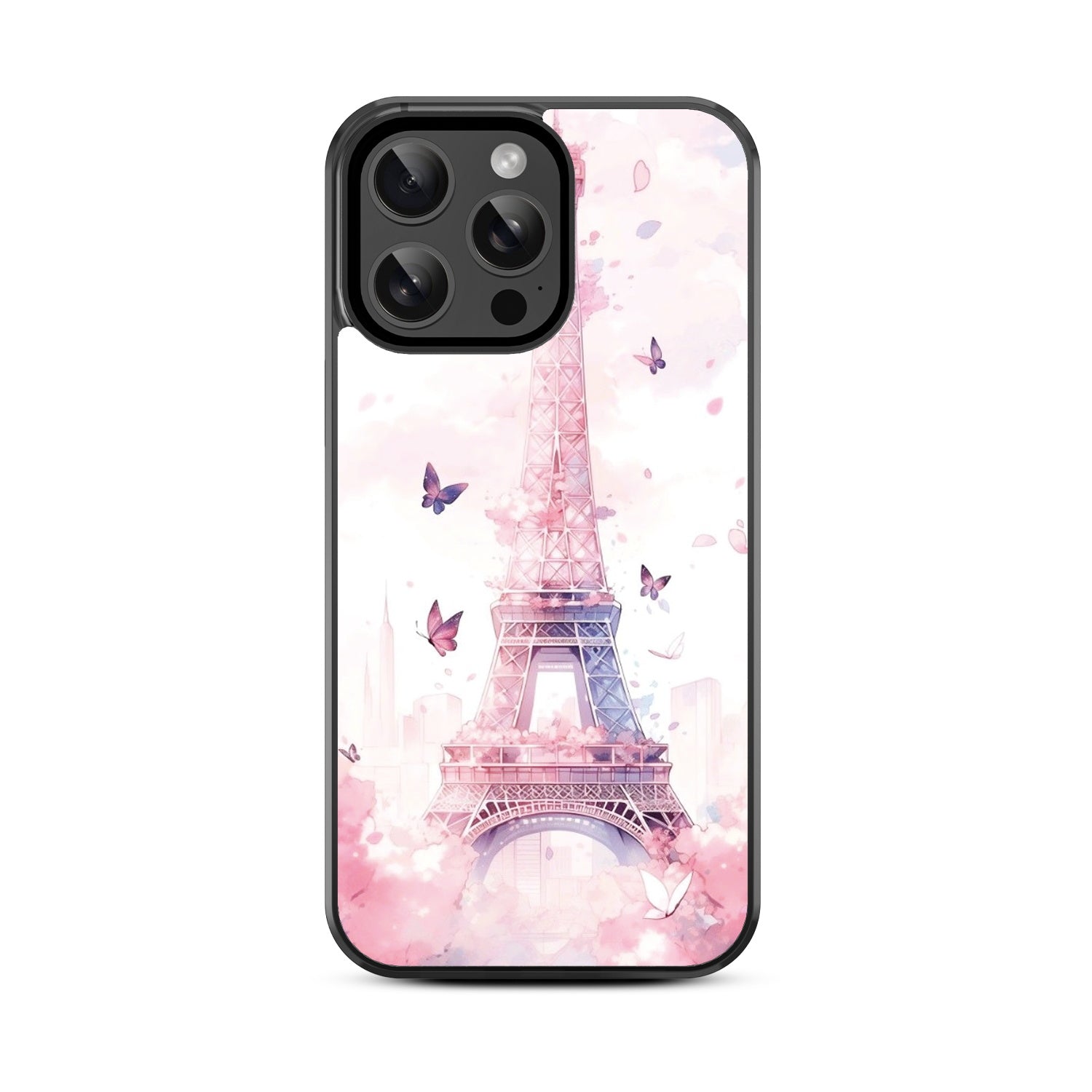 MyBat Design Lab Series Case for Apple iPhone 15 Pro Max (6.7) - Parisian Butterflies - MIP15PMCSLESM182-3.jpg