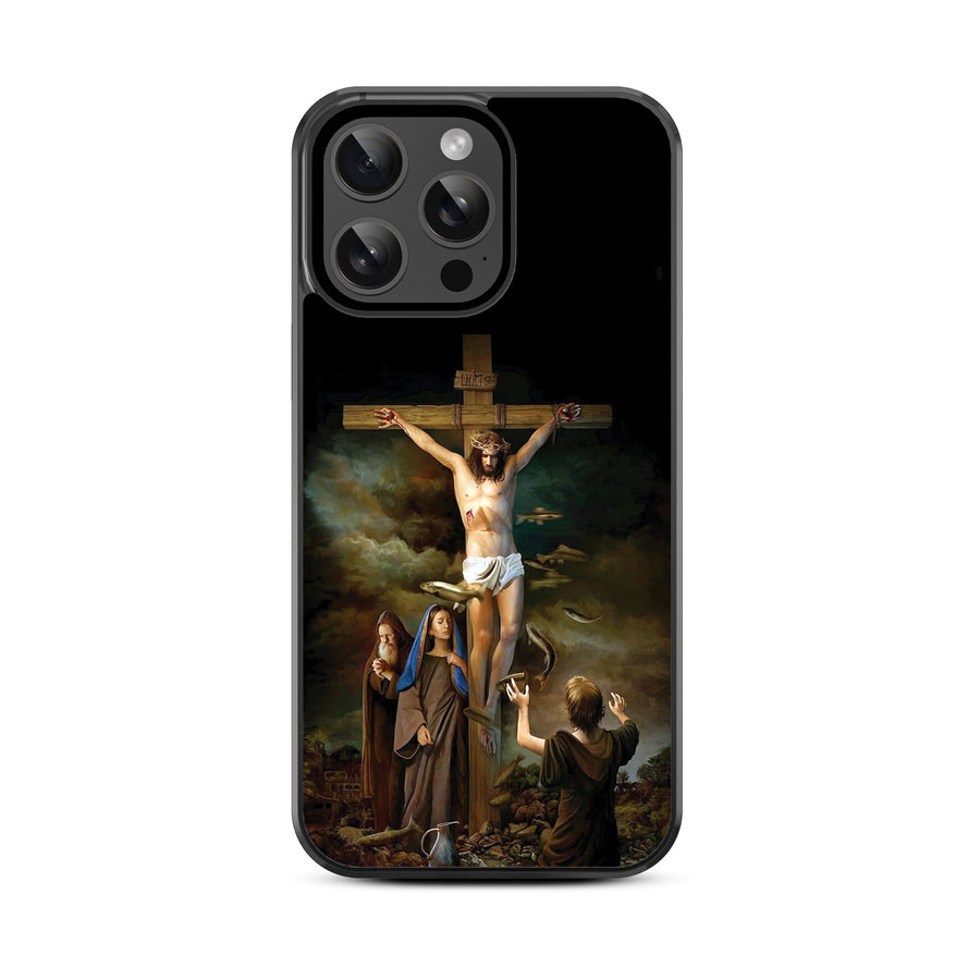 MyBat Design Lab Series Case for Apple iPhone 15 Pro Max (6.7) - Jesus on the Cross - MIP15PMCSLESM197-3.jpg